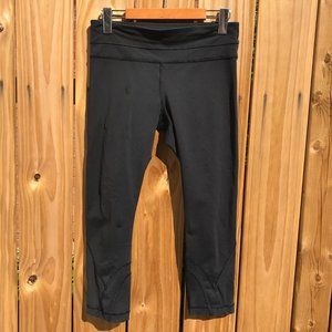 Lululemon Inspire Crop II Full on Luxtreme sz 6